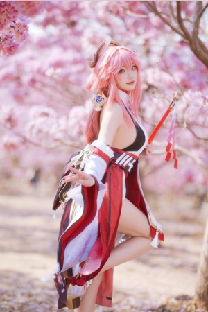 瓜希酱 – NO.98 原神 八重神子 [20P