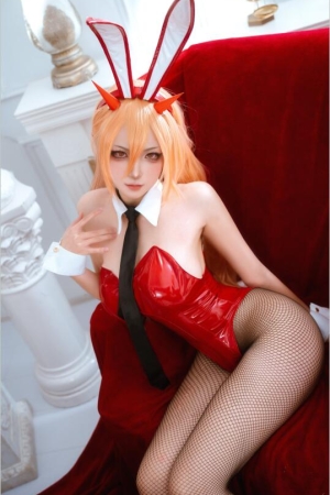 Seya-狮砸 – NO.39 电锯人 帕瓦&玛奇玛 兔女郎 [12P