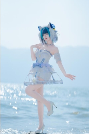 封疆疆v – NO.71 碧蓝航线 柴郡小礼服 [10P