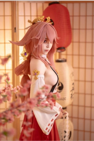 Bangni邦尼 NO.016 原神#八重神子[9P