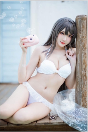 瓜希酱 – NO.102 樱岛麻衣泳装 [28P