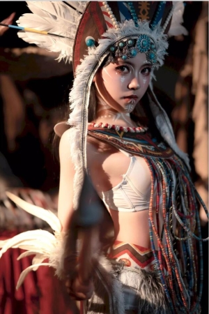 Bangni邦尼 NO.023 印第安 (紫舞龙) [99P