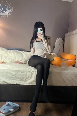 AT鲨 – NO.68 原相机质感黑裤袜[58P3V