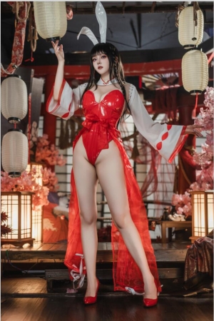 Natsuko夏夏子 – NO.82 碧蓝航线 大山巫女兔 [70P