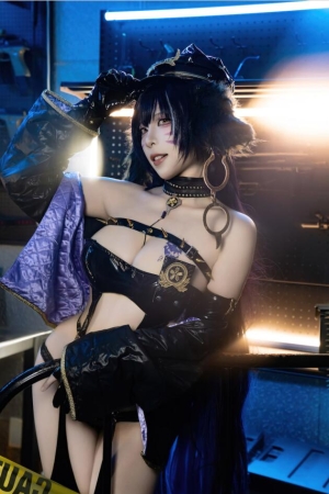 二佐Nisa NO.208 碧蓝航线 武藏 女警 [25P