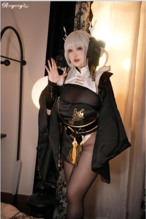 小容仔咕咕咕w – NO.32 NIKKE胜利女神 布兰儿白兔 [45P