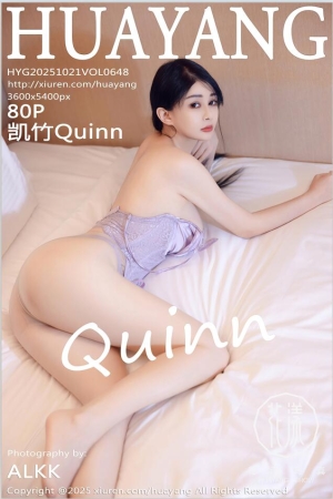 [HuaYang花漾show]2025.10.21 VOL.648 凯竹Quinn[80+1P／773MB]