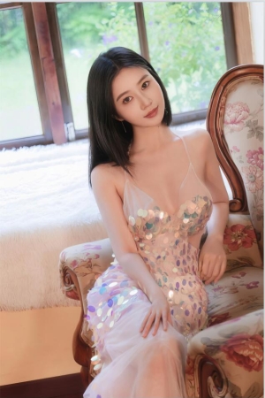 年年 NO.087 亮片透明礼服 57P 自购