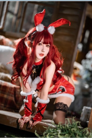 仙女月 – NO.19 红色圣诞兔[32P