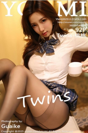 [YouMi尤蜜荟]2025.11.21 VOL.1183 Twins-桃桃[92+1P／969MB]