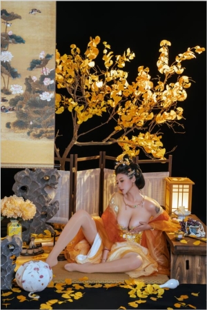 奈汐酱nice NO.122 金笺寄月 [90P