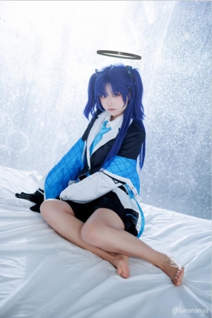 lunananya – NO.49 ブルーアーカイブ 蔚蓝档案 早瀬ユウカ 早濑优香 [20P