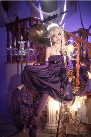 矢量鱼 – NO.20 蔚蓝档案 空崎日奈连衣裙 [34P