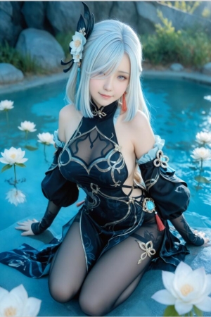 画师DoDy NO.050 Shenhe [50P 自购