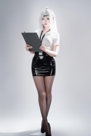 轩萧学姐 – NO.96 绝区零 仪玄·墨形影踪 [100P