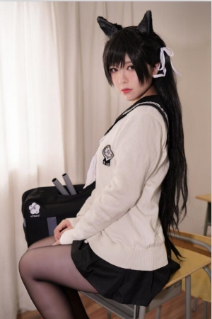 半半子 – NO.110 爱宕 学园幻想曲 [25P